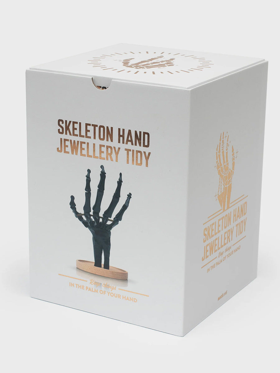 Black Skeleton Hand Jewellery Tidy