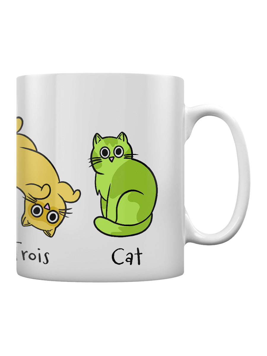 Un Deux Trois Cat Mug