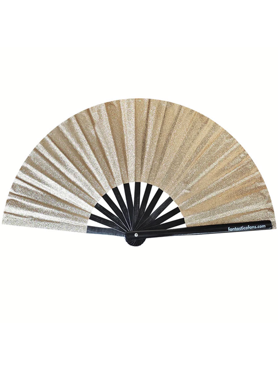 Fantastico Fans Gold Mega Glitter XL Fan