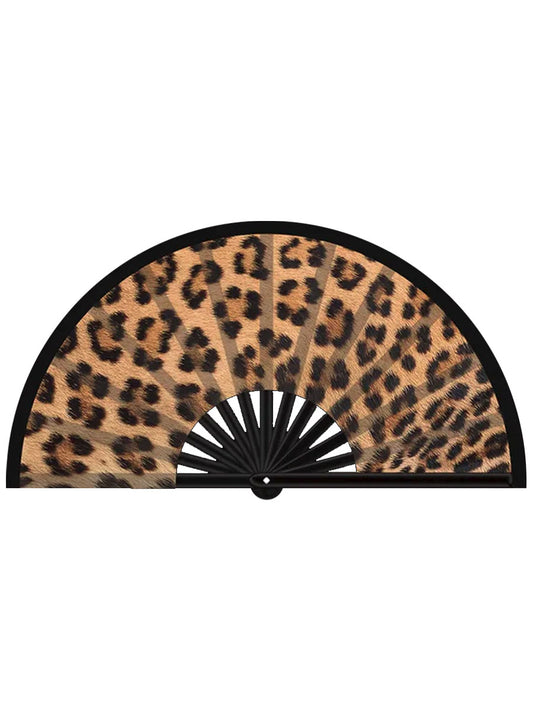 Fantastico Fans Leopard Print XL Fan