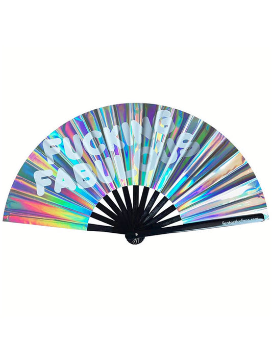 Fantastico Fans Fucking Fabulous Holographic XL Fan