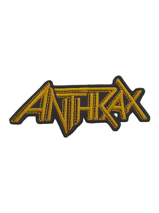 Anthrax Yellow Logo Patch