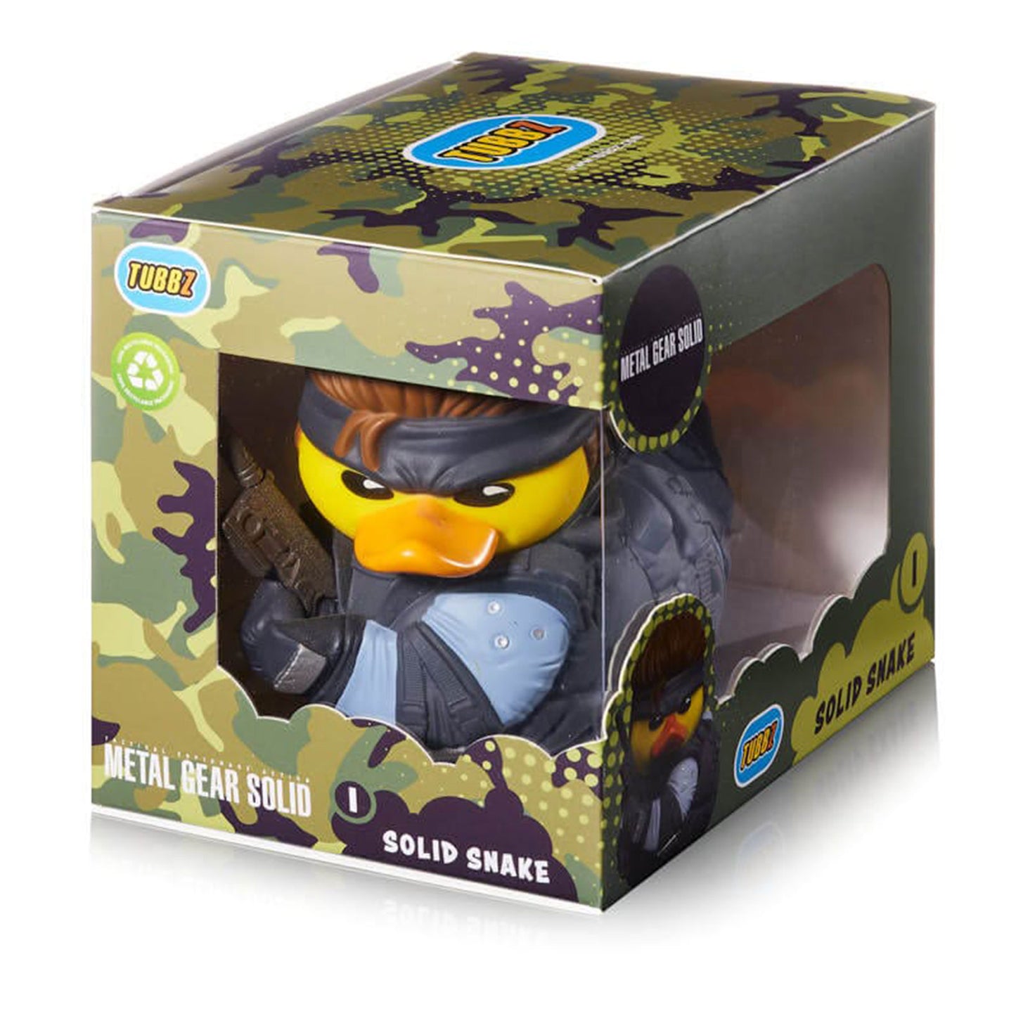 TUBBZ Metal Gear Solid Snake Rubber Duck (Boxed Edition)