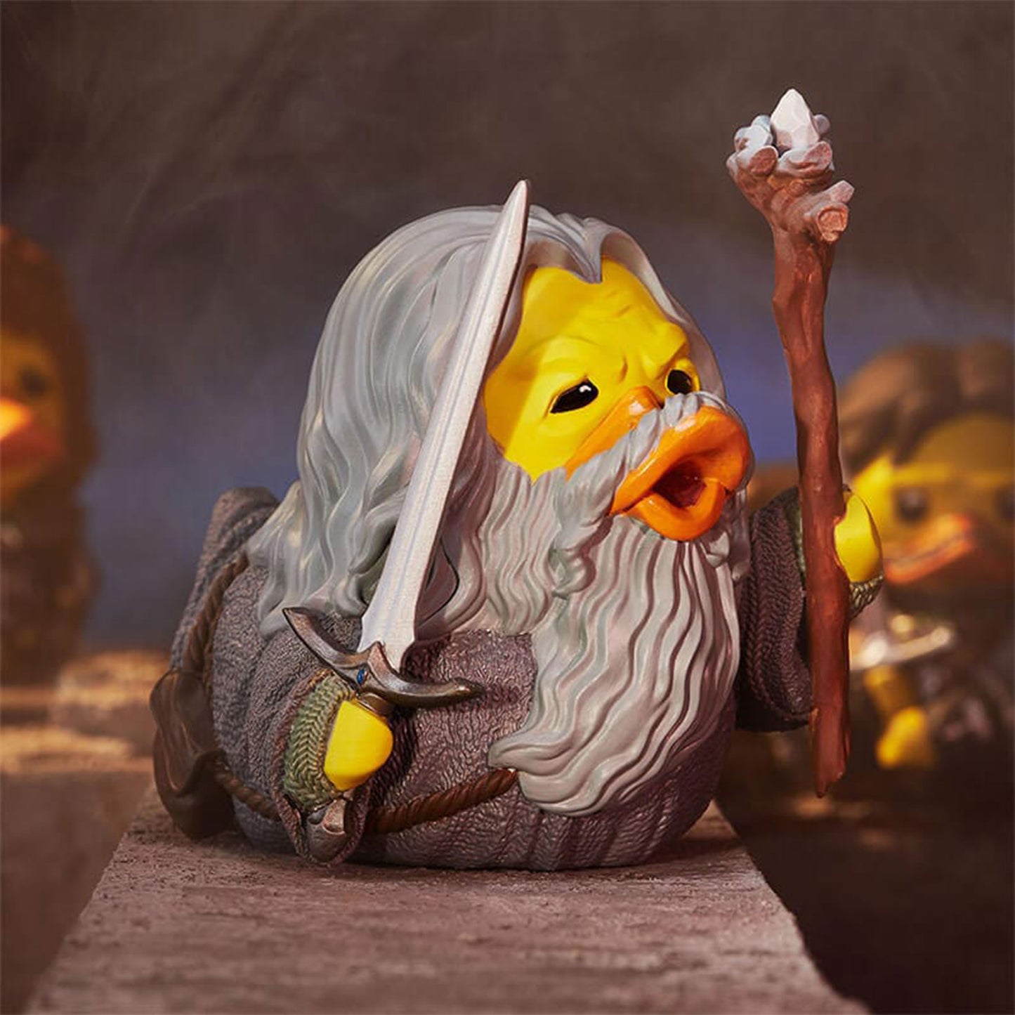 TUBBZ Lord of the Rings Gandalf You Shall Not Pass Rubber Duck (Boxed Edition)