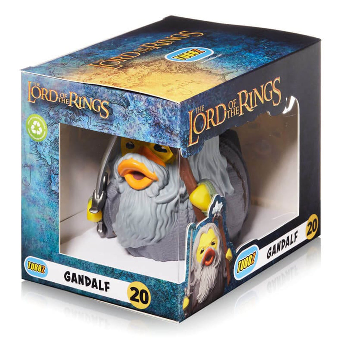 TUBBZ Lord of the Rings Gandalf You Shall Not Pass Rubber Duck (Boxed Edition)