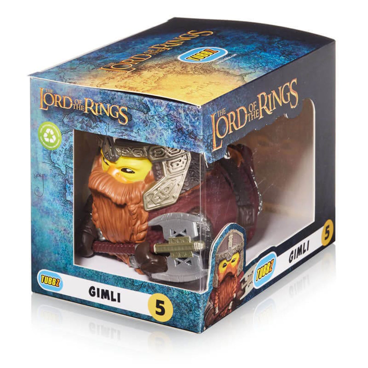 TUBBZ Lord of the Rings Gimli Rubber Duck (Boxed Edition)