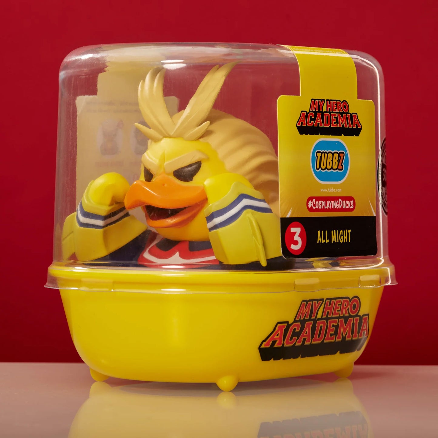 TUBBZ My Hero Academia All Might Rubber Duck (Boxed Edition)