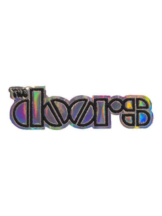 The Doors Sonic Silver Logo Patch