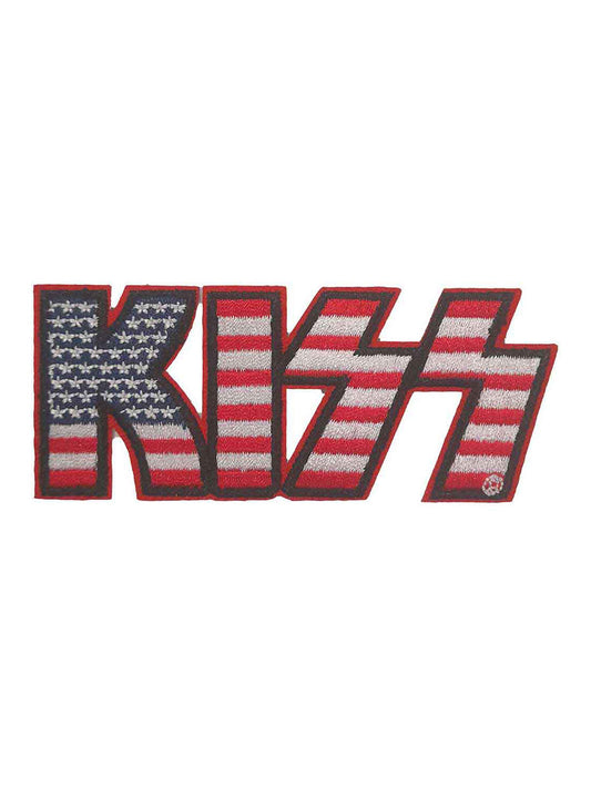 Kiss American Flag Patch