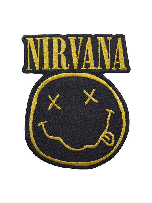 Nirvana Logo Smile Cut-Out Patch