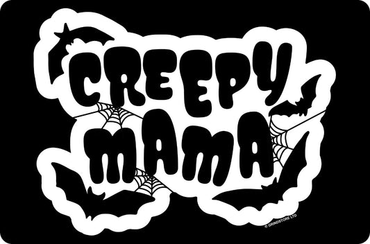 Creepy Mama Greet Tin Card