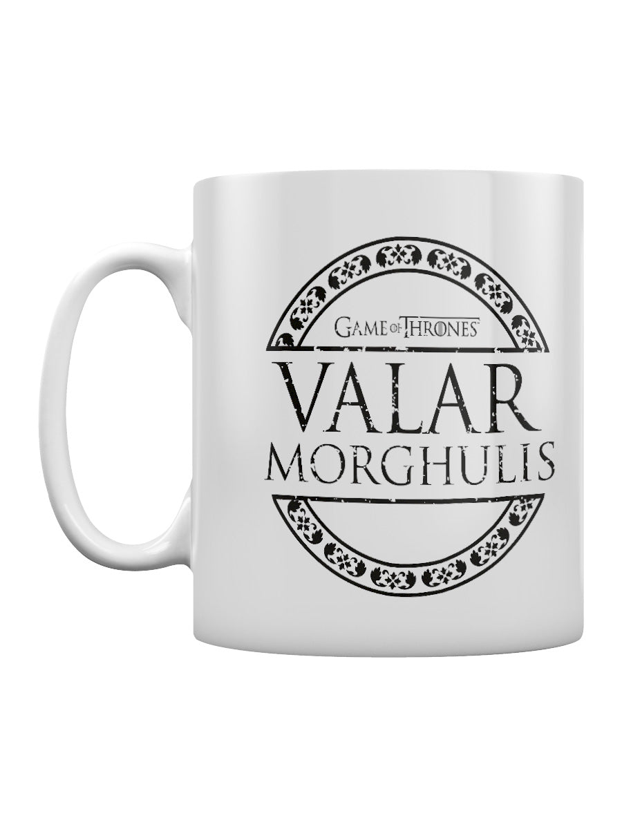 Game of Thrones Valar Morghulis Mug