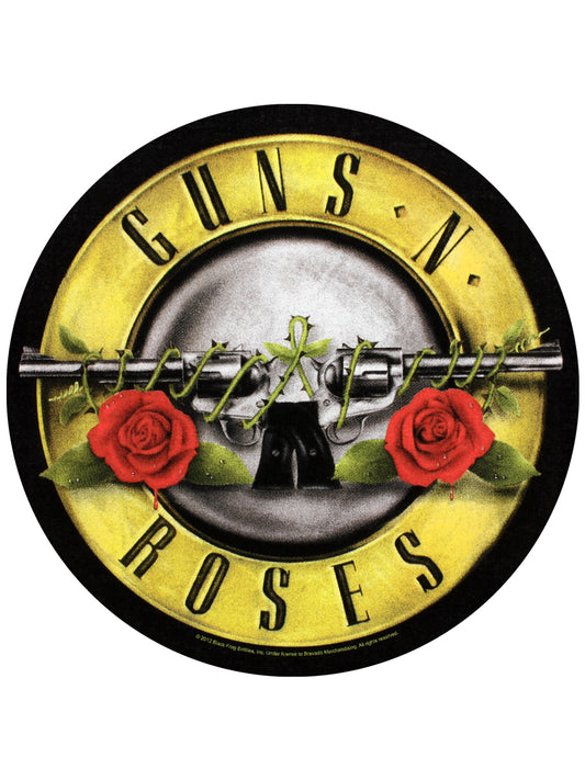 Guns N' Roses Bullet Logo Backpatch