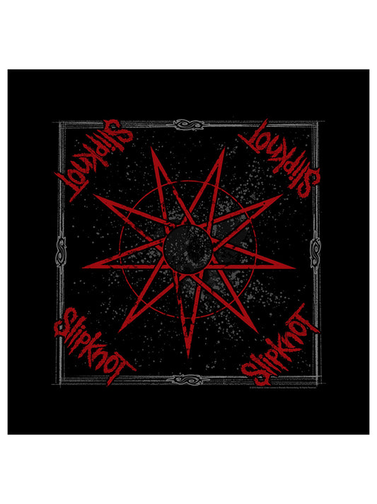 Slipknot Nine Pointed Star Bandana