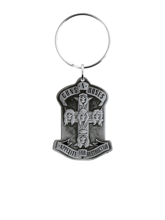 Guns N' Roses Appetite Cast Metal Keyring