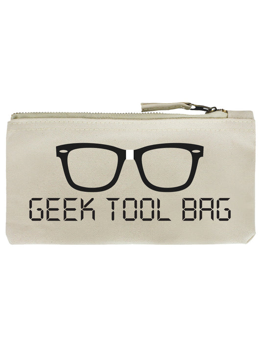 Geek Tool Bag Cream Pencil Case