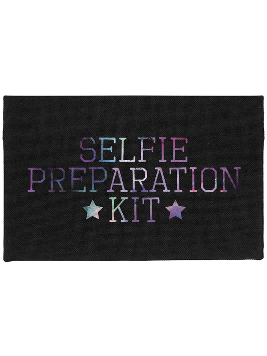 Selfie Preparation Kit Black Make Up Bag