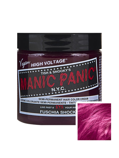 Manic Panic High Voltage Classic Cream Formula Colour Hair Dye 118ml - Fuschia Shock