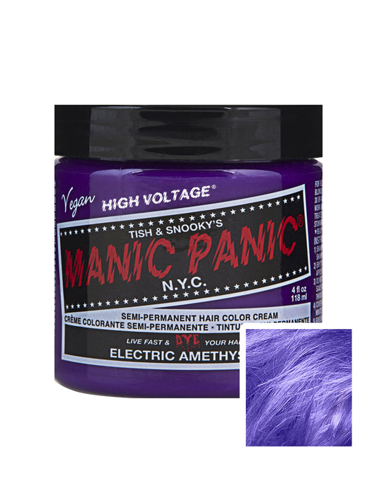 Manic Panic High Voltage Classic Cream Formula Colour Hair Dye 118ml - Electric Amethyst