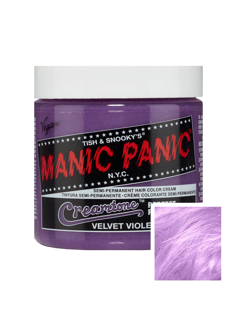 Manic Panic Creamtones Perfect Pastel Hair Color 118ml - Velvet Violet
