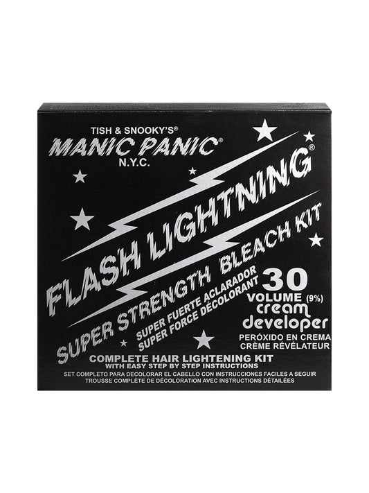 Manic Panic Flash Lightning Bleach Kit (30 Volume Cream Developer)