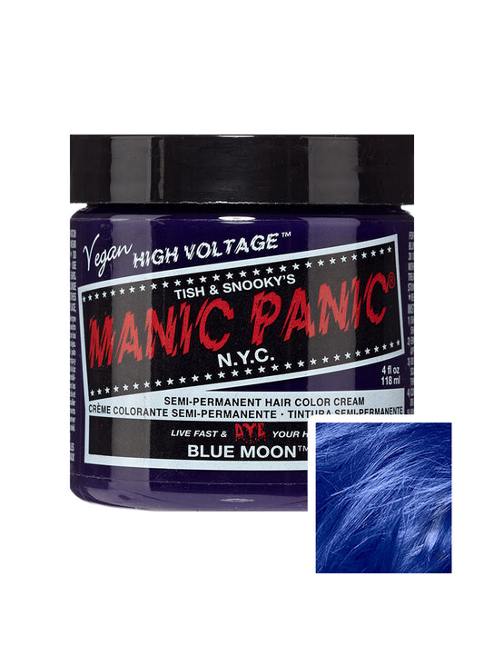 Manic Panic High Voltage Classic Cream Formula Colour Hair Dye 118ml - Blue Moon
