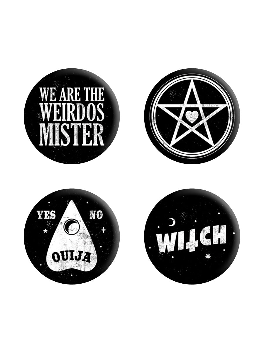 We Are The Weirdos Mister Badge Pack