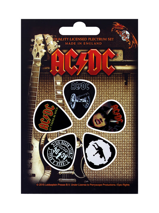 AC/DC Plectrums 5-Pack