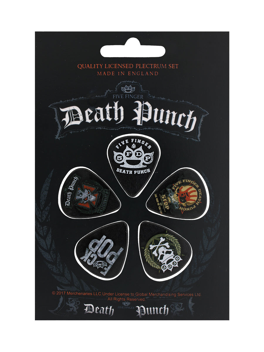 Five Finger Death Punch Plectrums 5-Pack