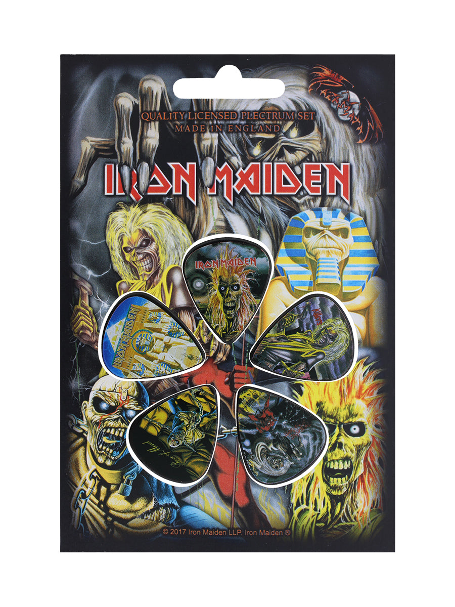 Iron Maiden Early Albums Plectrums 5-Pack