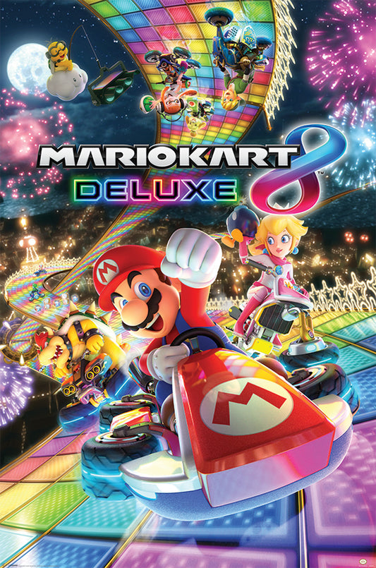 Mario Kart 8 Deluxe Poster
