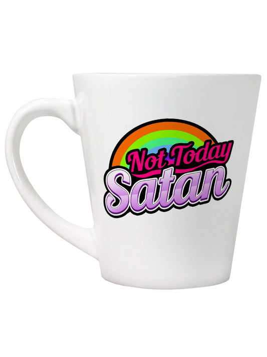 Not Today Satan Latte Mug