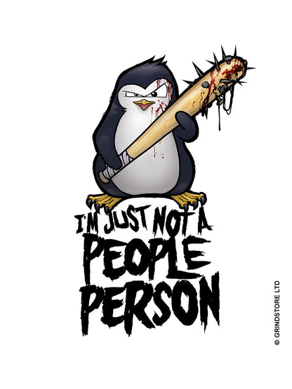 Psycho Penguin Not A People Person Mug