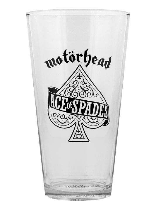 Motorhead Ace Of Spades Drinking Glass