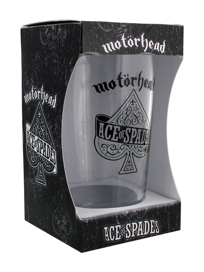 Motorhead Ace Of Spades Drinking Glass