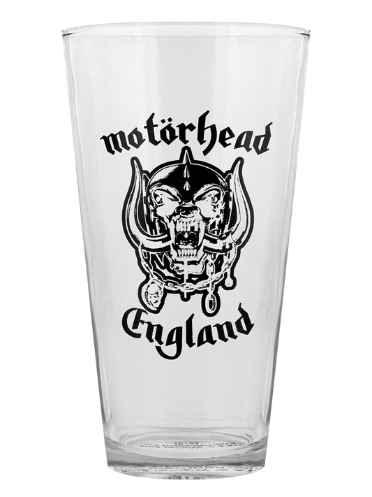 Motorhead England Drinking Glass