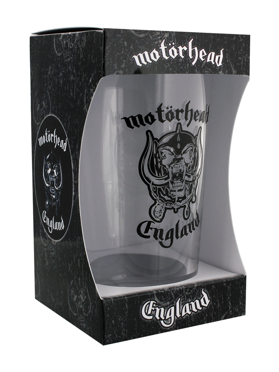 Motorhead England Drinking Glass