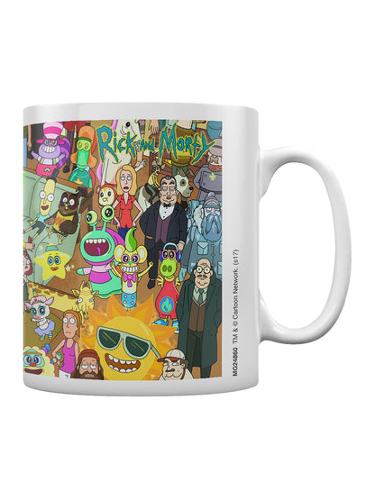 Rick and Morty Characters Mug