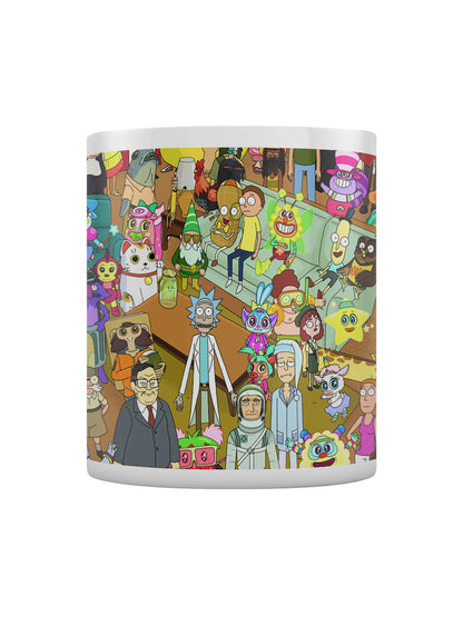Rick and Morty Characters Mug