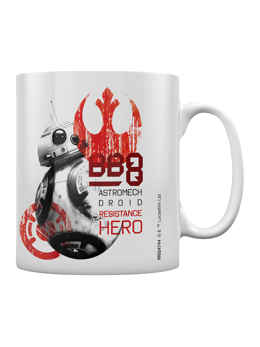 Star Wars The Last Jedi BB-8 Resistance Hero Boxed Mug