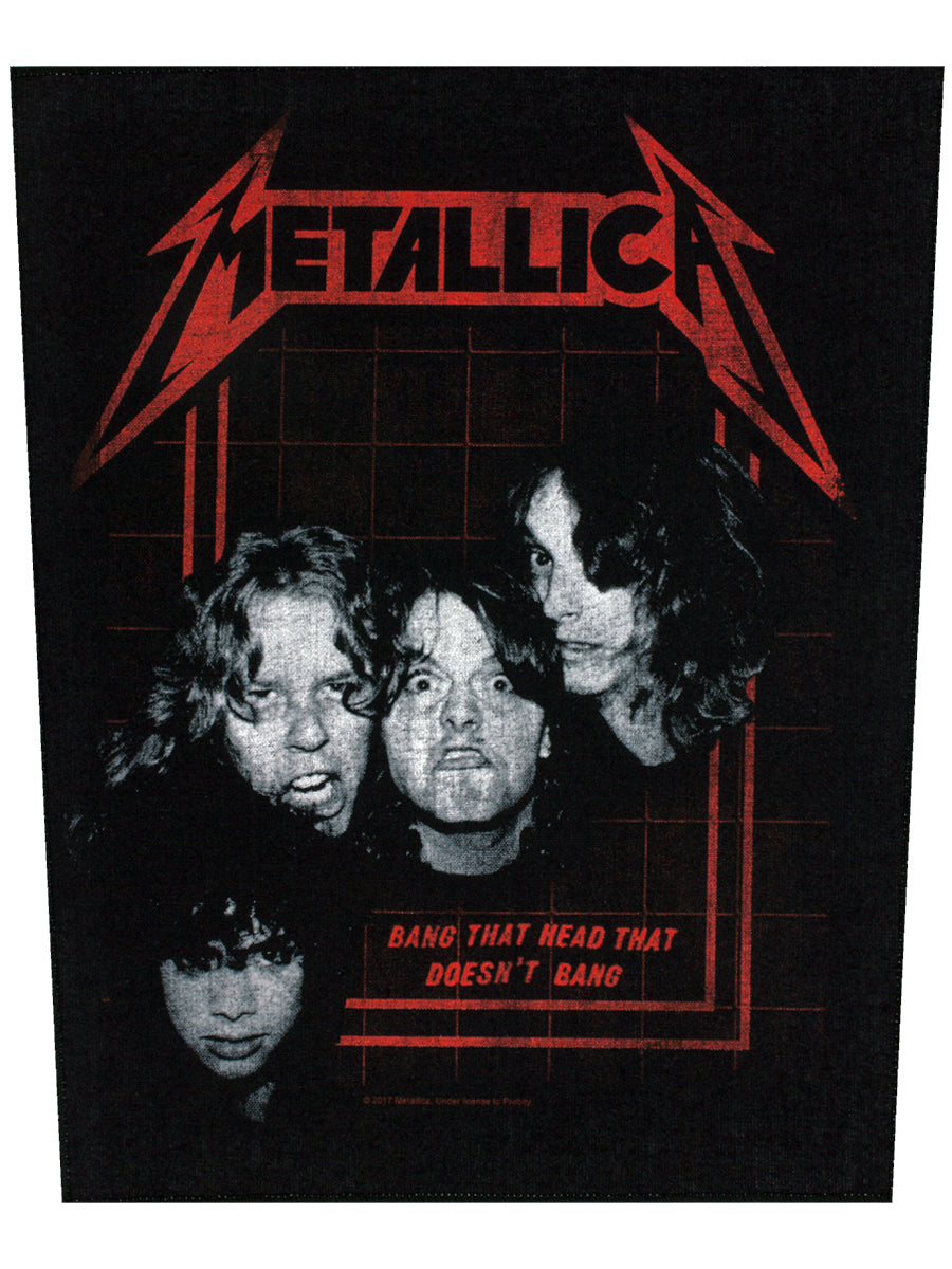 Metallica Bang That Head Backpatch