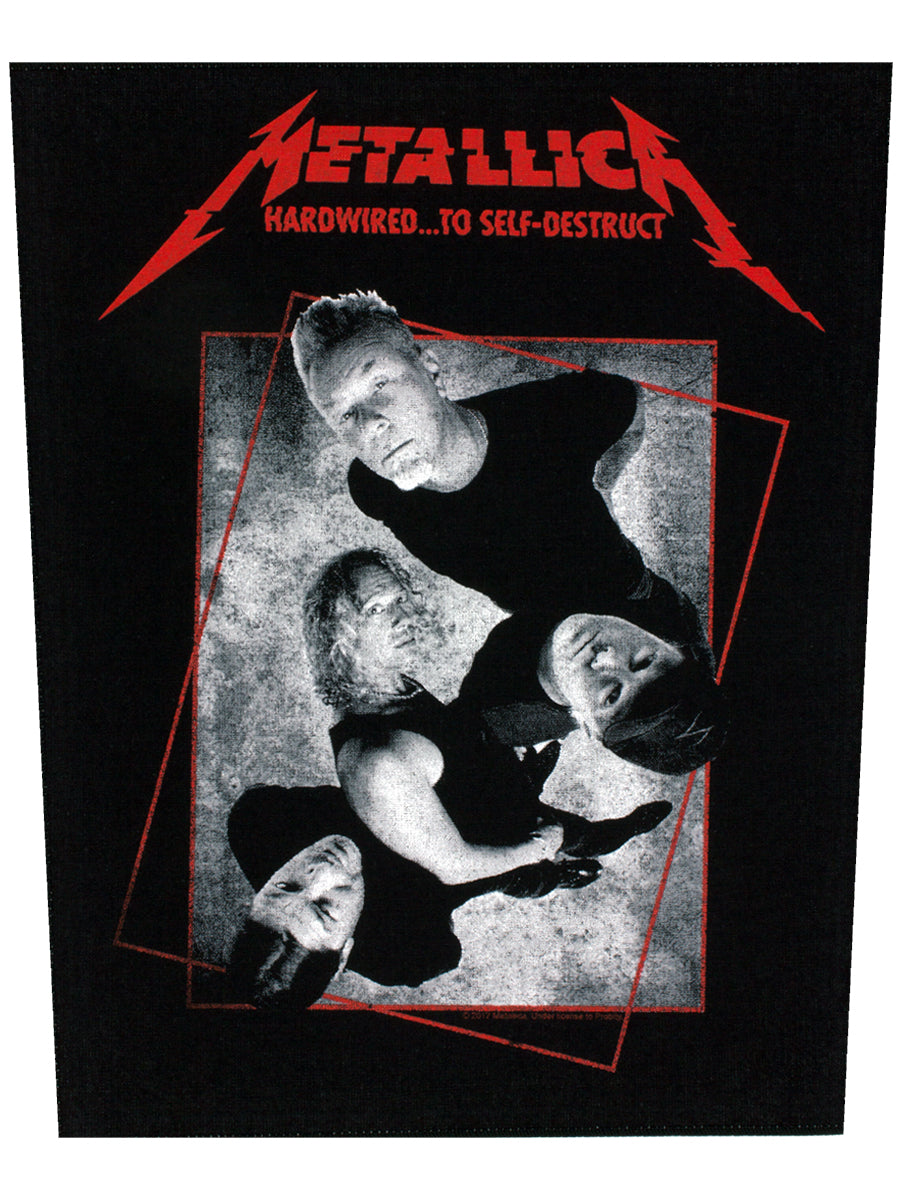Metallica Hardwired Concrete Backpatch
