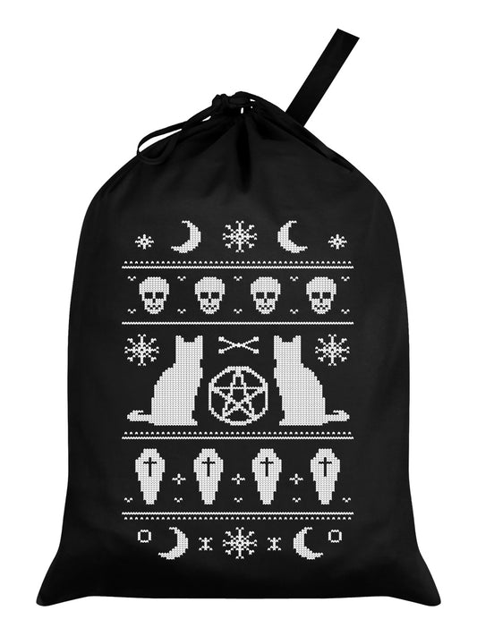 Bewitched Black Santa Sack