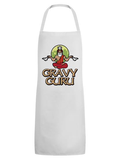 Gravy Guru White Apron