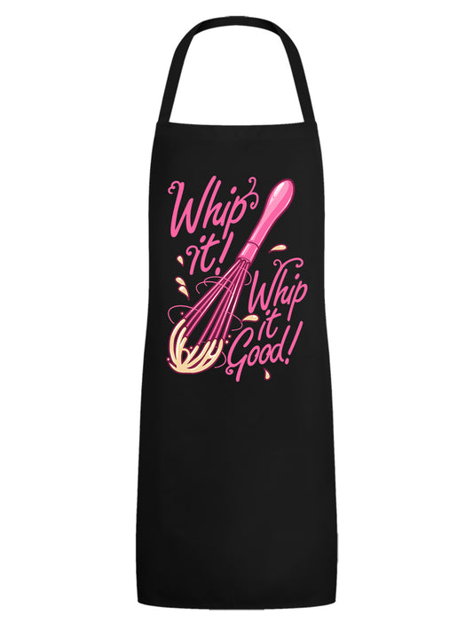 Whip It Good Black Apron