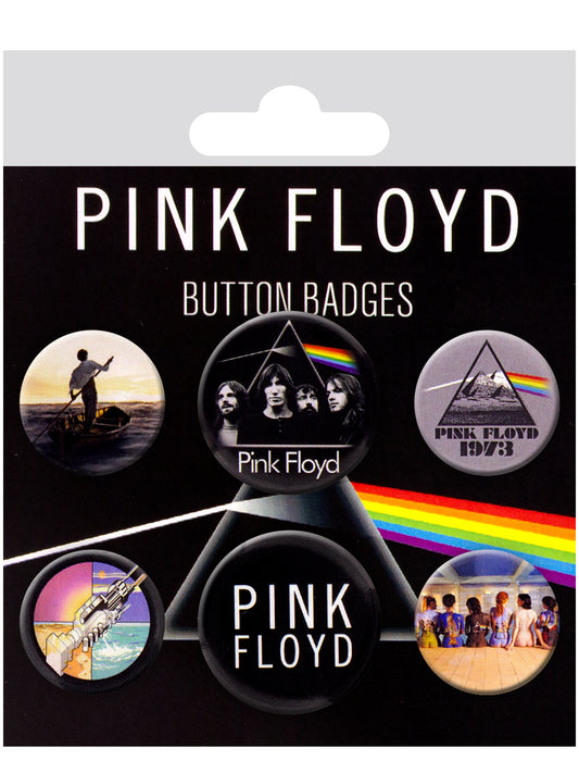 Pink Floyd Mix Badge Pack