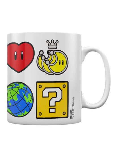 Super Mario Odyssey Icons Boxed Mug