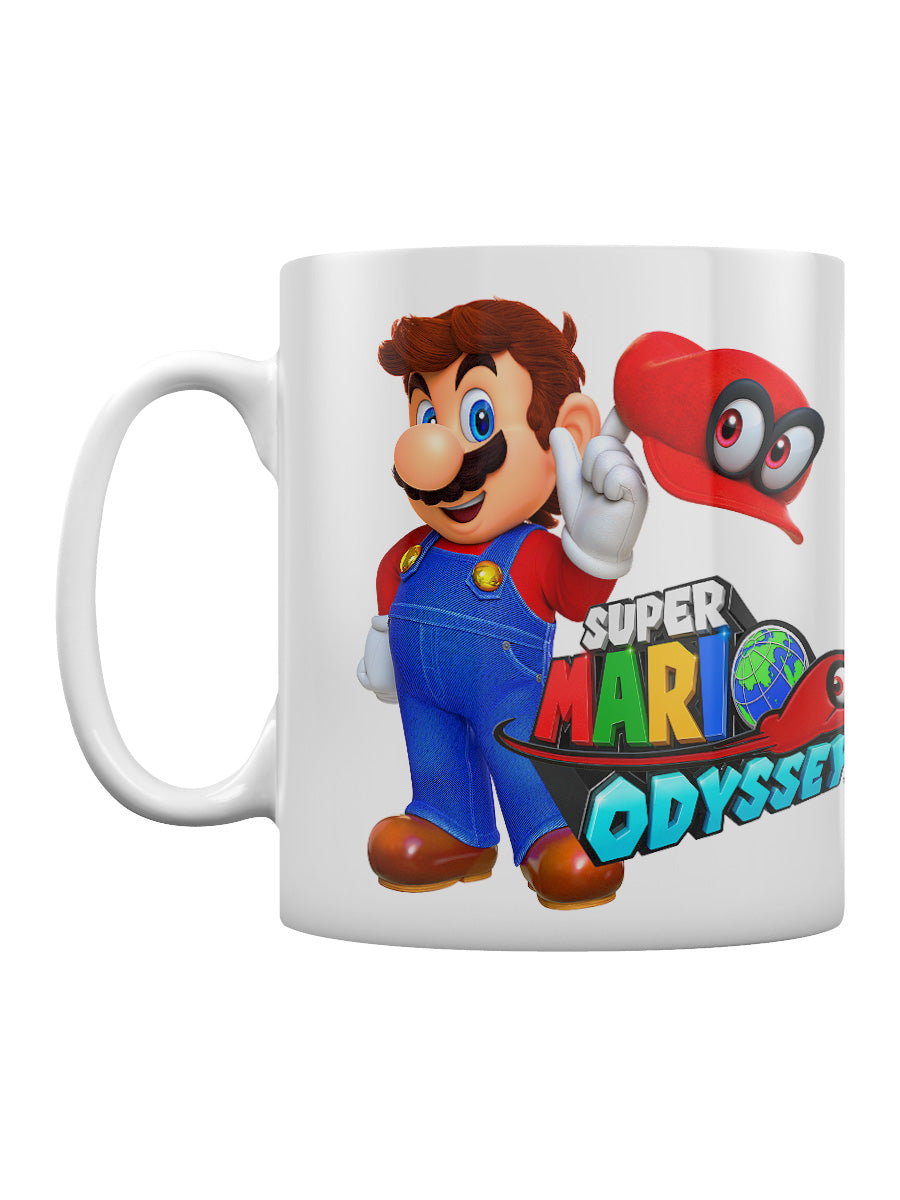 Super Mario Odyssey Mario With Cappy Boxed Mug