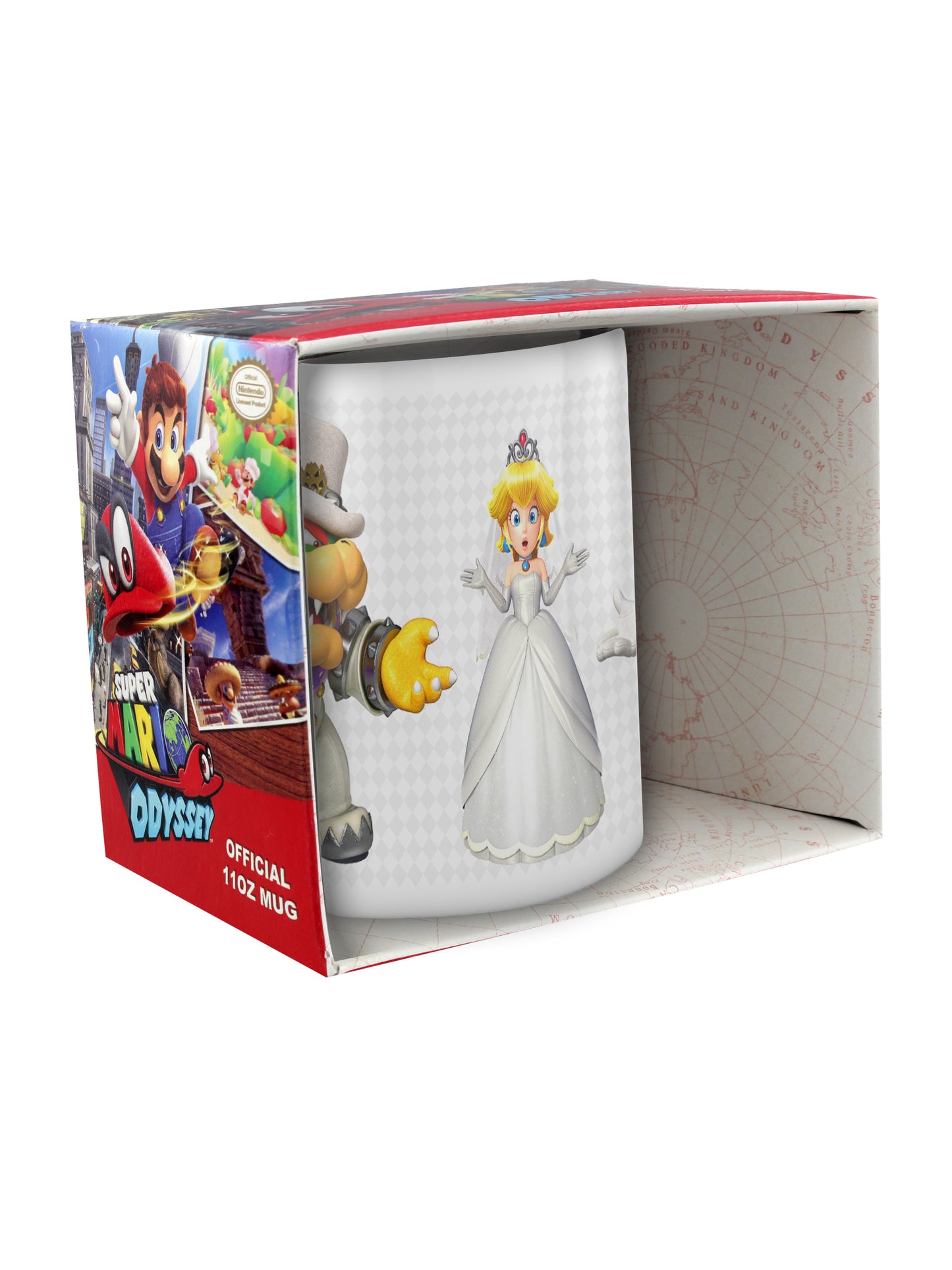 Super Mario Odyssey Who Will She Choose Boxed Mug