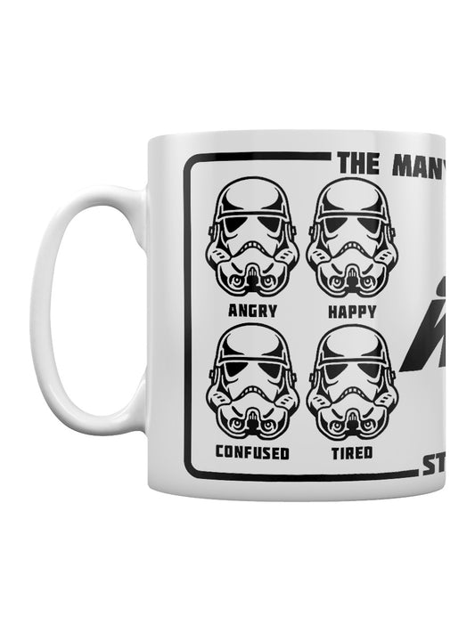 Star Wars Expressions Of A Stormtrooper Mug